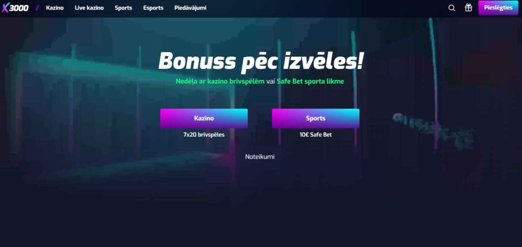 X3000 kazino